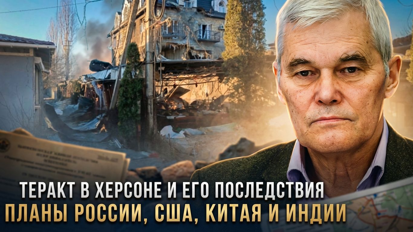 Константин Сивков | Теракт в Херсоне и его последствия. Планы России, США, Китая и Индии смотреть онлайн