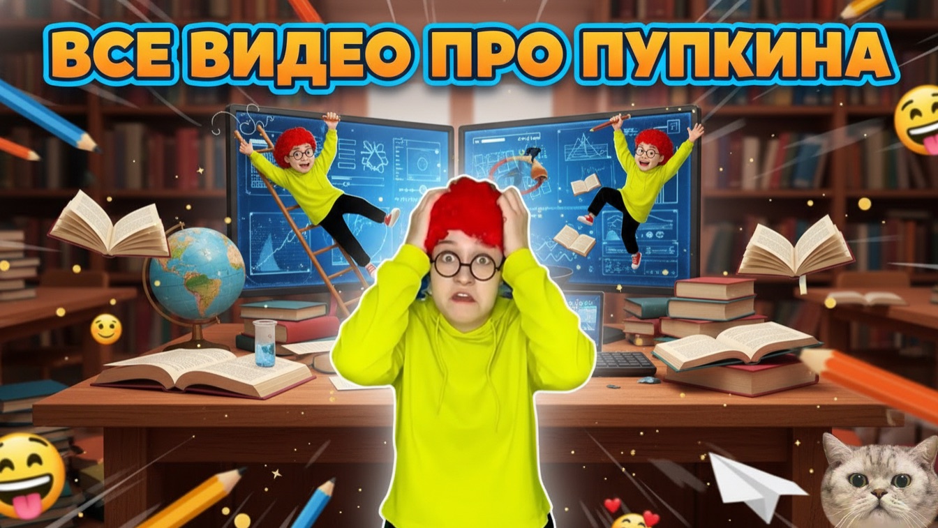 СБОРНИК ВИДЕО ПРО ПУПКИНА смотреть онлайн