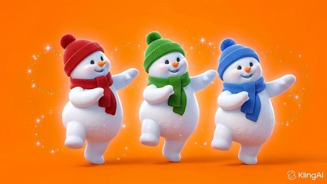 Три веселых снеговика смотреть онлайн