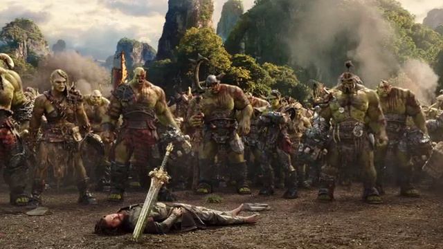 Варкрафт.Лотар прилетает на поле битвы,и отомстил за своего сына.