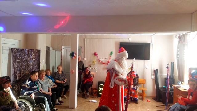 VIKTOR  KHOLODILOV - ДЕД МОРОЗ БАБА ЯГА СНЕГУРОЧКА АНГАРСК ЦЕНТР ИНВАЛИДОВ новый год 2026