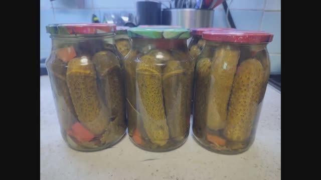 Солёные огурцы мой рецепт засолки в банках смотреть онлайн