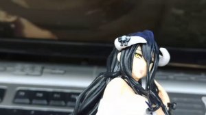 Albedo Overlord в белом стоя. Крылья. Фигурка (2024)