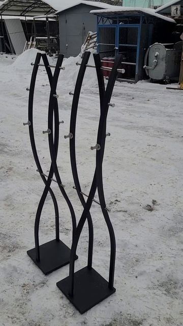 Вешалка Элегантная из металла I Металлическая мебель I Мебель из металла I Вешалки