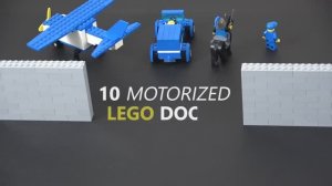 Строим 10 моторизованных дверей Lego