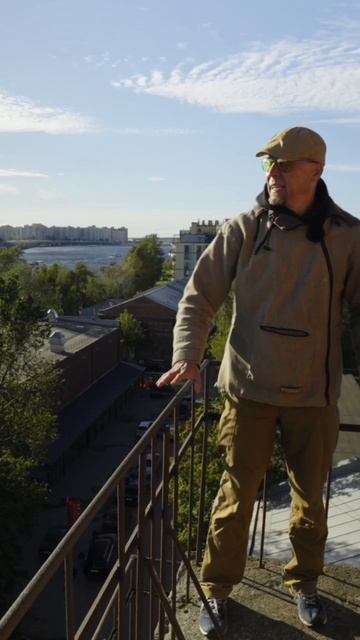 Потрясающий вид с водонапорной башни канатной фабрики Гота