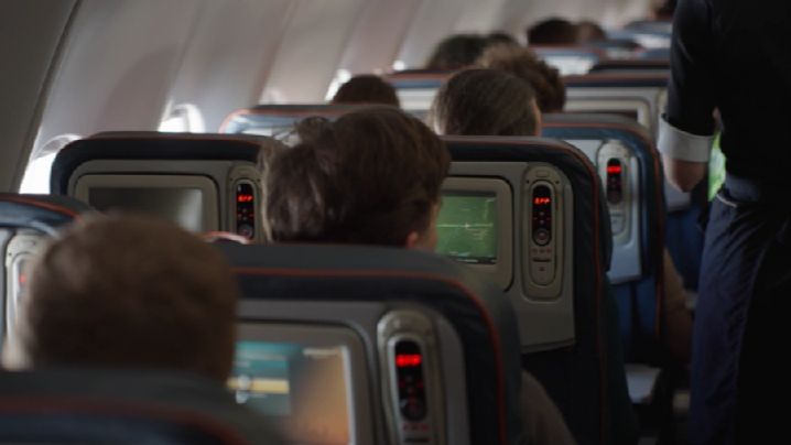 SHOT: на борту самолета Москва – Ереван загорелась сумка одного из пассажиров смотреть онлайн