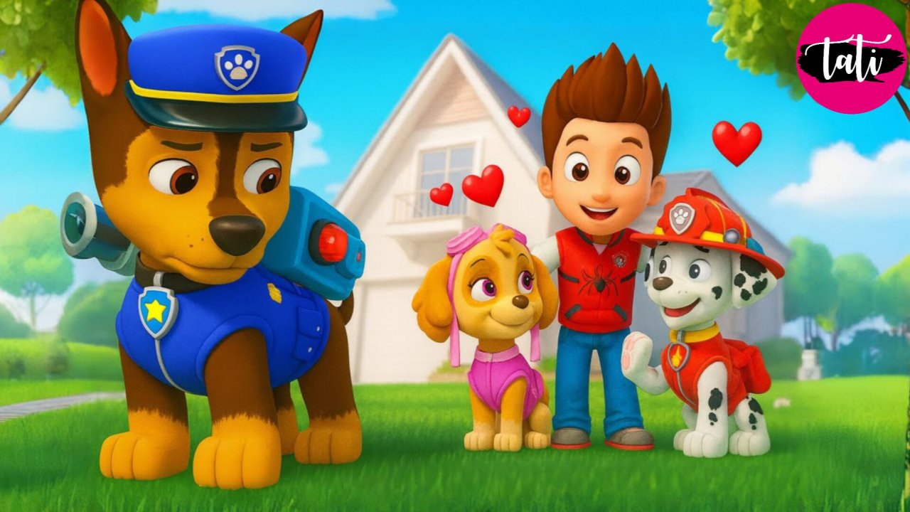 Щенячий патруль и Маршалл. Залипательное видео. Мультфильм для детей и малышей. Анимация 55 смотреть онлайн