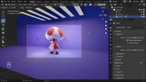 Урок 18. Камера и рендер изображения в Blender 4.2