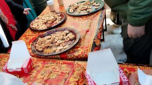 Полевая кухня и горячий чай