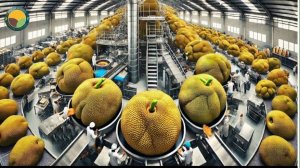 Невероятная Тайская ферма по выращиванию джек фрукта.