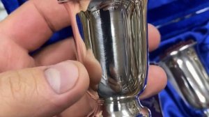 Стопка серебряная «Глянец», стп042