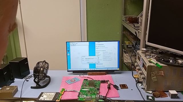 Матплата Asus X541NA заказ 0137019655-0027 - контрольный запуск. смотреть онлайн