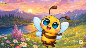 ДЕТСКАЯ ПЕСЕНКА ПРО ПЧЕЛЕНКА. ДЕТСКАЯ ПЕСЕНКА. МУЛЬТИК ДЛЯ МАЛЕНЬКИХ ДЕТЕЙ.