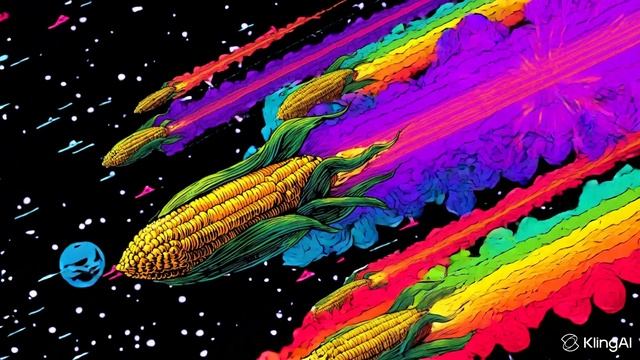 Пестрая анимация кукурузы смотреть онлайн