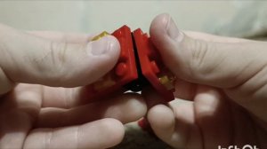 как сделать Лего шарик для ёлки