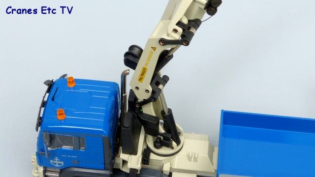 Conrad MAN TGS Truck + Palfinger PK100002 ‘Kibag’ by Cranes Etc TV