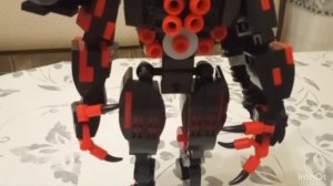 Новая большая лего фигурка (титан спикер мер из фанмеида)