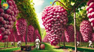 Как собирают и выращивают дорогие сорта винограда на японских фермах.