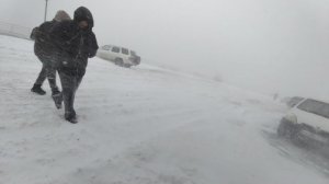Снежная буря во Владивостоке. Протестировал валенки и супер очки 10.01.26