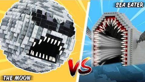 ЛЕГО Луна просыпается ПРОТИВ Пожирателя морей - Астрофобия против талассофобии смотреть онлайн