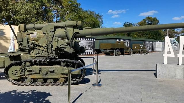 Редкая 152-мм пушка БР-2, обр. 1935г. смотреть онлайн