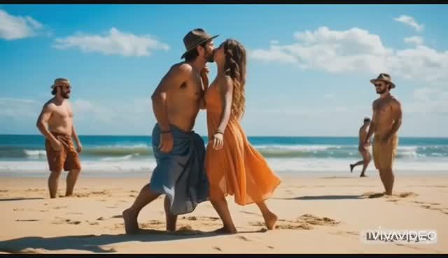 ТАНЦЫ НА ПЕСКЕ... ТАНЦУЙ СО МНОЙ смотреть онлайн