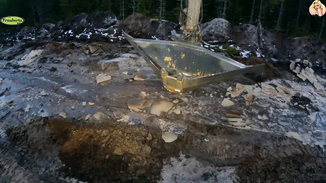 Строительство, дренажные работы на лесной дороге смотреть онлайн