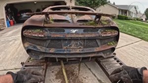 Забрал на металлолом у Бабушки заброшенный ржавый суперкар ПРОБУЕМ ЕГО ВОССТАНОВИТЬ