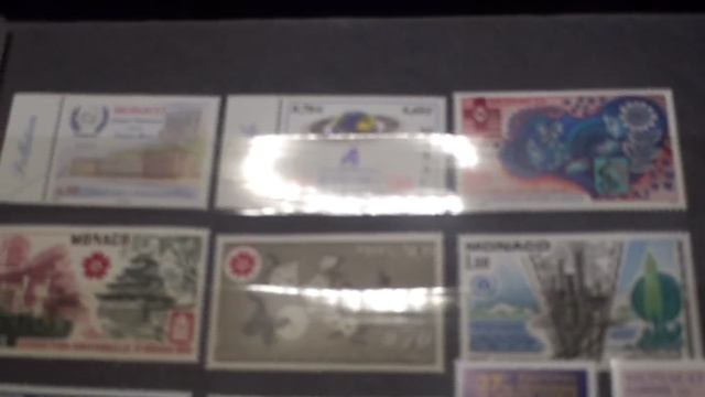 Почтовые марки Монако Альбом 24 страницы все марки чистые и в супер состоянии