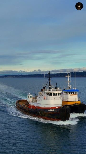 Рабочие буксиры ⚓ Ocean Ranger и Polar Cloud | DJI Avata FPV