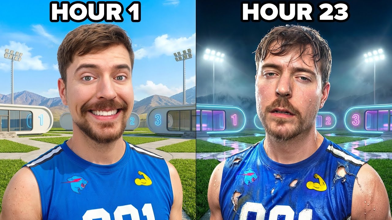 Мистер Бист | 24 Часа В Заперти В Городе Биста смотреть онлайн