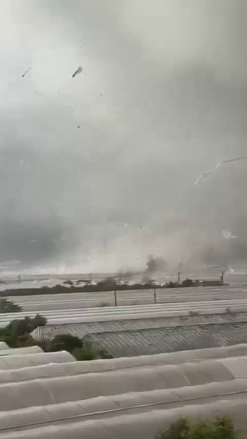 Торнадо прошелся по прибрежному городу Кумлуджа, расположенному в турецкой провинции Анталья, 5 март смотреть онлайн