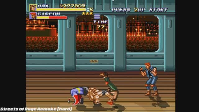Streets Of Rage Remake (hard) - прохождение на стриме