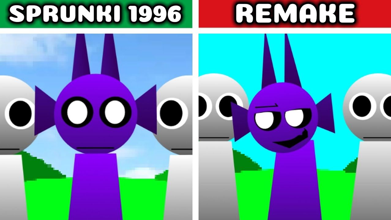 INCREDIBOX SPRUNKI🎵 1996🕹️ VS 1996 REMAKE✨🌀 СТАЛО ЛУЧШЕ?🤔💥 смотреть онлайн
