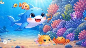 ДЕТСКАЯ ПЕСЕНКА ДЛЯ МАЛЕНЬКИХ ДЕТЕЙ. АКУЛЕНОК ТУ-РУ-РУ-РУ. ДЕТСКАЯ ПЕСЕНКА ДЛЯ ДЕТЕЙ.