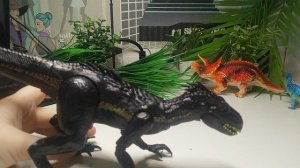 Обзор на подделку Индораптора Mattel