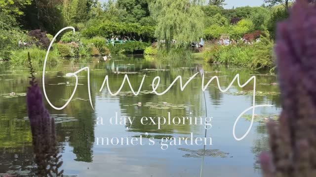 ЗНАМЕНИТЫЙ НА ВЕСЬ МИР САД ЖИВЕРНИ В НОРМАНДИИ: тихая прогулка среди кувшинок Моне смотреть онлайн