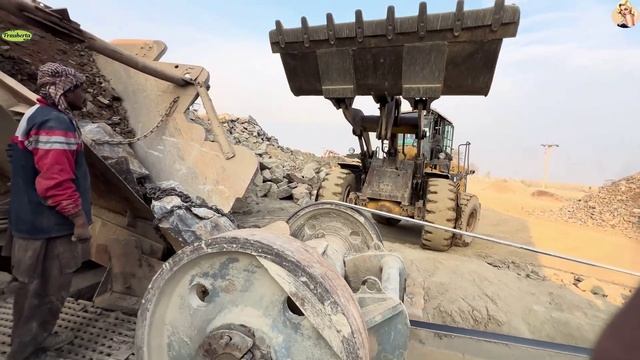 Строительство, дробление щебёнки смотреть онлайн