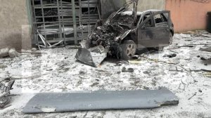 Появились кадры последствий атаки украинского БПЛА на СТО в Макеевке ДНР