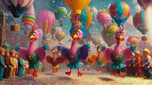 Праздничный парад индюков