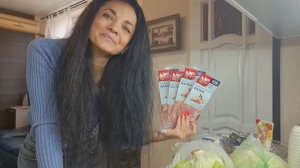 Купили тесто для чебуреков! Сделала чебуреки! Вкусно!😋😋😋 Распаковка! Ездили по магазинам!🤗🤗🤗