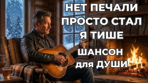 Нет печали — просто стал я тише | душевный шансон о жизни