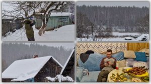 РЫБАЛКА, БАНЯ, БУТЕРБРОДЫ, ПРАЗДНУЕМ РОЖДЕСТВЕНСКИЙ СОЧЕЛЬНИК.