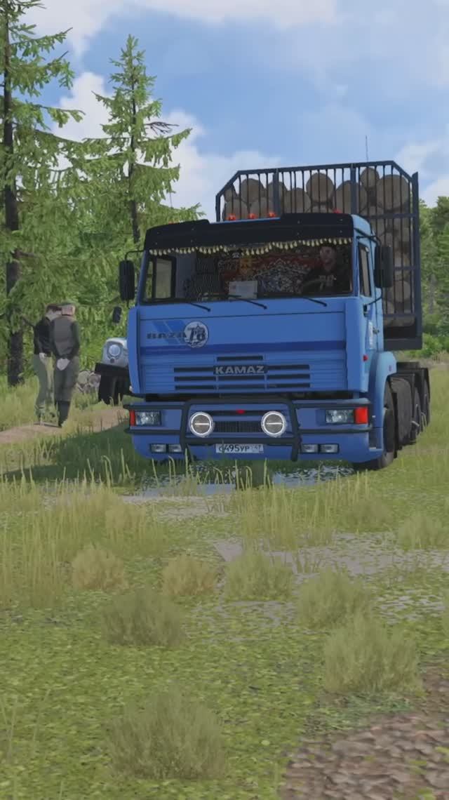 Это такие дебри! * ETS2 1.57 смотреть онлайн