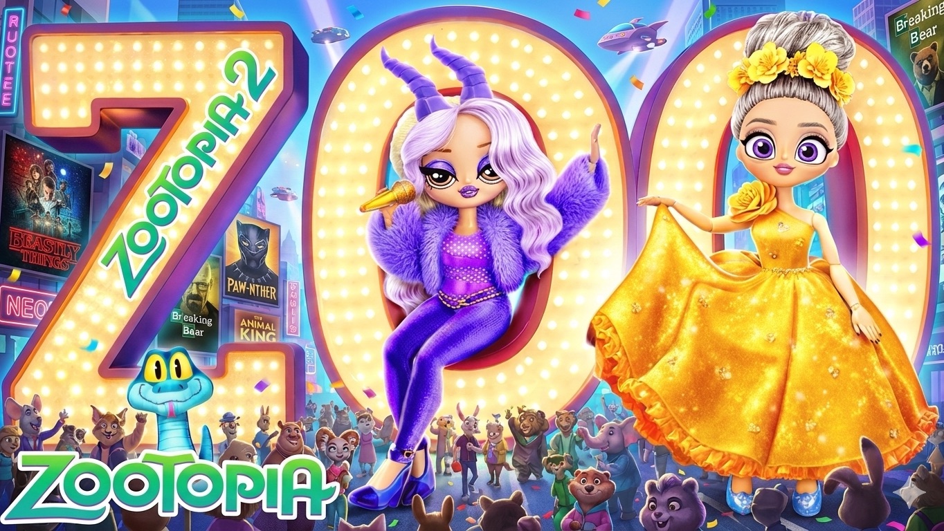 Поделки в стиле Зверополис 2! Преображение кукол  в Газель и Джуди ! Куклы ЛОЛ ОМГ! смотреть онлайн