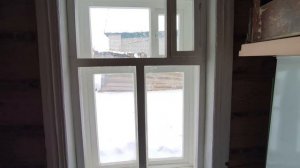 Холодно, вставляю вторые рамы!