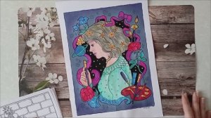 Хобби влог (январь 2026)/Что раскрашиваю/Покупки/Книжные итоги 🎨