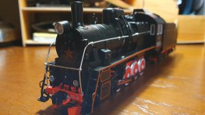 Обзор и распаковка реалистичной модельки паровоза, от компании Модимио
