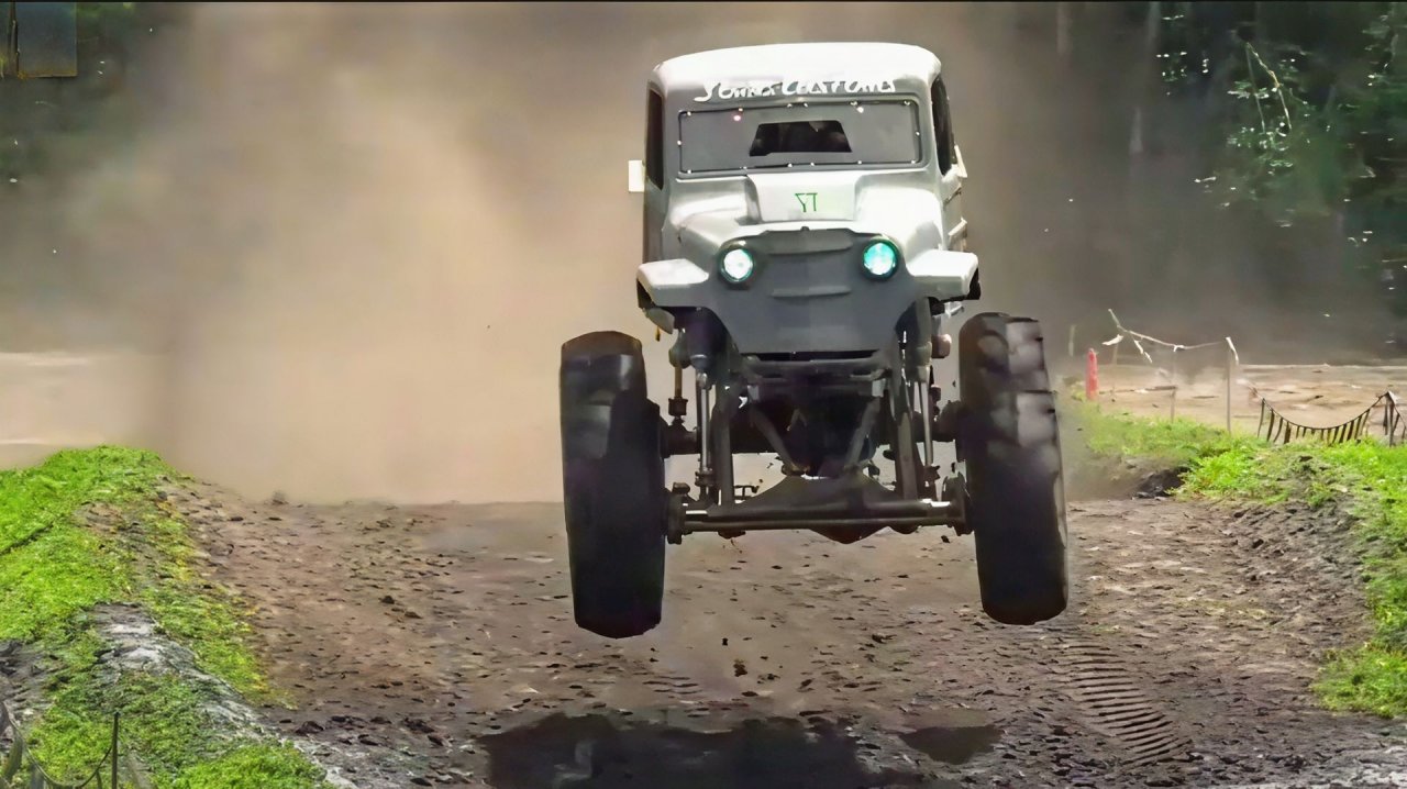 Гонки по бездорожью 4x4. Офф-роуд, как спорт.